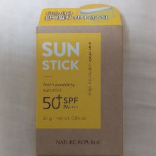 ネイチャーリパブリック(NATURE REPUBLIC)のネイチャーリパブリック UVスティック 新品・未使用(日焼け止め/サンオイル)