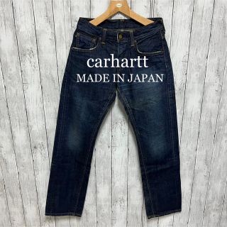 carhartt - carhartt セルビッチデニム!日本製!赤耳! の通販 carhartt - carhartt セルビッチデニム!日本製!赤耳! の通販