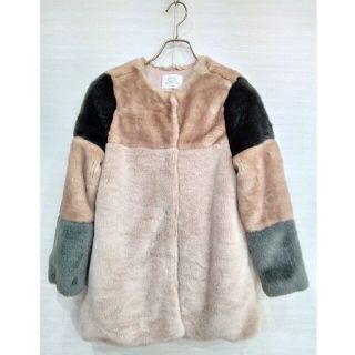 ザラキッズ(ZARA KIDS)のZARA KIDS　ファーコート　152cm　女の子(コート)