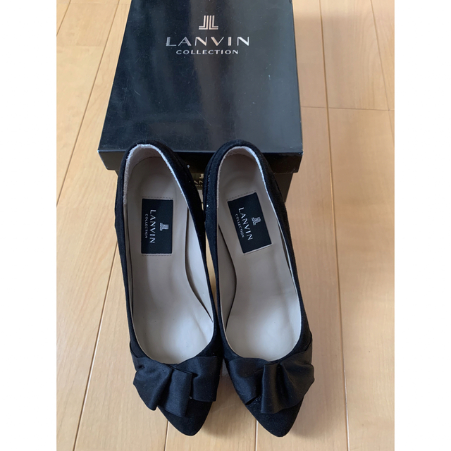 LANVIN(ランバン)のLANVIN スエードパンプス　22㎝ レディースの靴/シューズ(ハイヒール/パンプス)の商品写真