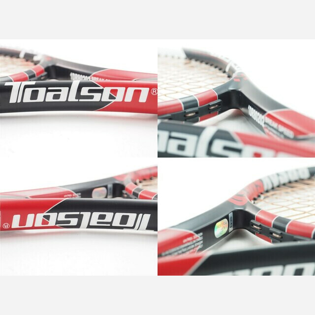 G3装着グリップテニスラケット トアルソン ブレイク プロ 2014年モデル【トップバンパー割れ有り】 (G3)TOALSON BREAK PRO 2014