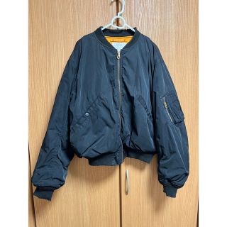 MOUSSY マウジー 新品 リバーシブル ブルゾン MA-1  D.ブルー