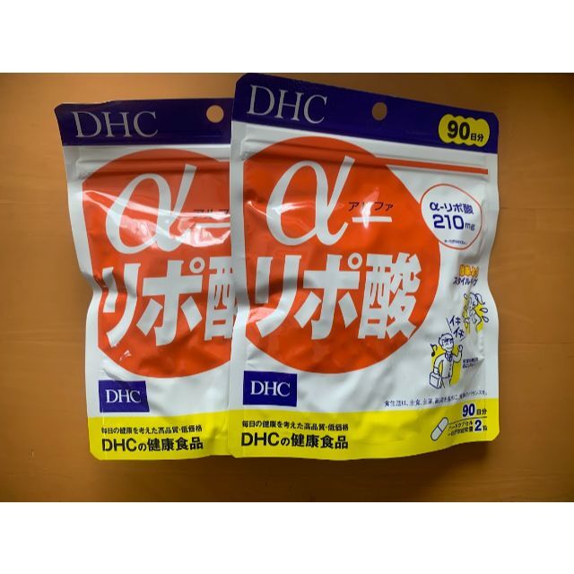 DHC(ディーエイチシー)のDHCサプリメント　αリポ酸 徳用90日分　2袋 食品/飲料/酒の健康食品(その他)の商品写真