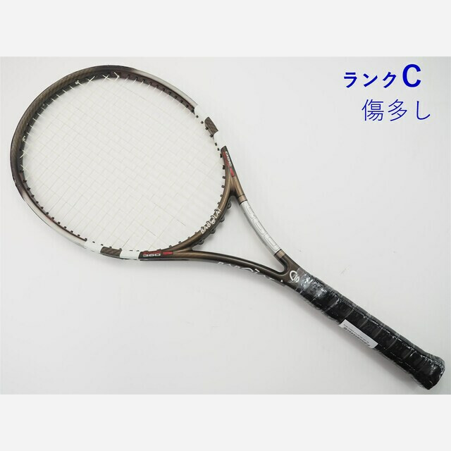 Babolat(バボラ)の中古 テニスラケット バボラ ピュアパワー ザイロン 360 2001年モデル【多数グロメット割れ有り】 (G2)BABOLAT PURE POWER ZYLON 360 2001 スポーツ/アウトドアのテニス(ラケット)の商品写真