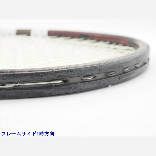 Babolat(バボラ)の中古 テニスラケット バボラ ピュアパワー ザイロン 360 2001年モデル【多数グロメット割れ有り】 (G2)BABOLAT PURE POWER ZYLON 360 2001 スポーツ/アウトドアのテニス(ラケット)の商品写真