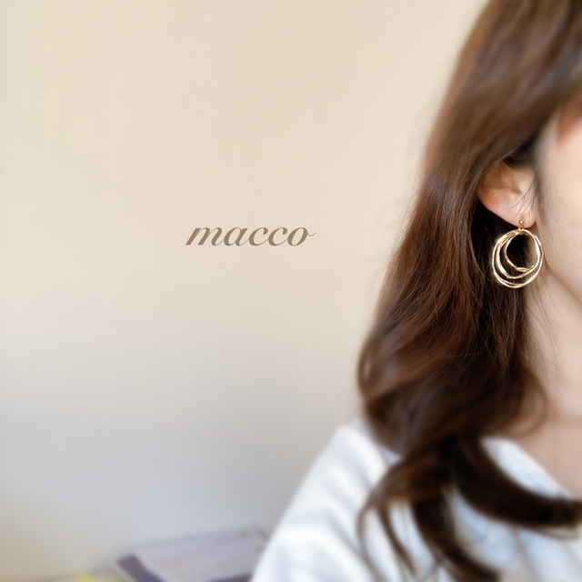 ハンドメイドピアス アシメピアス イヤリング No.128 | provinteccr.com