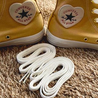 コンバース(CONVERSE)のコンバース 靴紐 ホワイト 140㎝ ハイカット(その他)