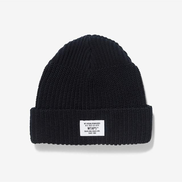 付属品個人情報切抜きの明細書【22aw】Wtaps BEANIE 03 ビーニー ニットキャップ