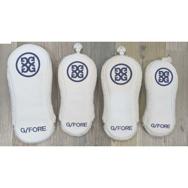 新品】G/FORE ジーフォア ゴルフ ヘッドカバー 白 ホワイト - www