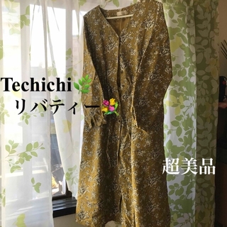 テチチ(Techichi)の16日までの限定価格‼️【超美品】Techichi  リバティー　ワンピース💐(ひざ丈ワンピース)