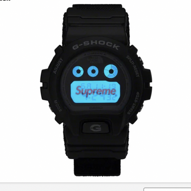Supreme(シュプリーム)のsupreme north face G-SHOCK Watch シュプリーム メンズの時計(腕時計(デジタル))の商品写真