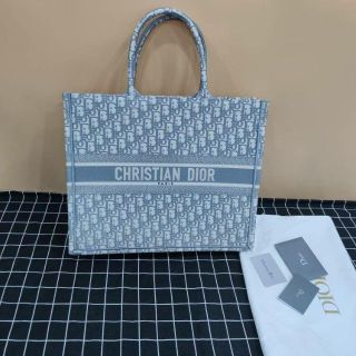 ディオール(Christian Dior) トートバッグ(レディース)(グレー/灰色系 ...