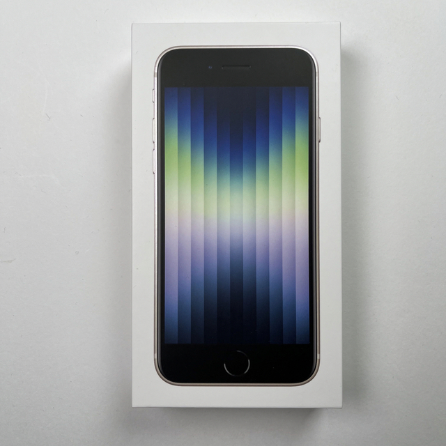 Apple iPhone SE 第3世代 64GB 本体 ホワイト SIMフリー