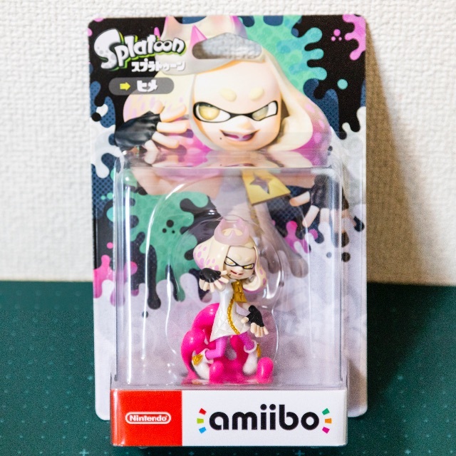 Nintendo Switch(ニンテンドースイッチ)のsplatoon スプラトゥーン amiibo アミーボ ヒメ 未開封・新品 エンタメ/ホビーのフィギュア(ゲームキャラクター)の商品写真