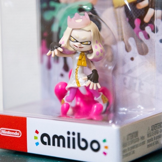 Nintendo Switch(ニンテンドースイッチ)のsplatoon スプラトゥーン amiibo アミーボ ヒメ 未開封・新品 エンタメ/ホビーのフィギュア(ゲームキャラクター)の商品写真