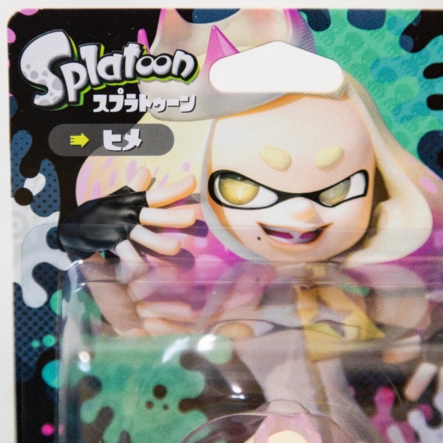 Nintendo Switch(ニンテンドースイッチ)のsplatoon スプラトゥーン amiibo アミーボ ヒメ 未開封・新品 エンタメ/ホビーのフィギュア(ゲームキャラクター)の商品写真