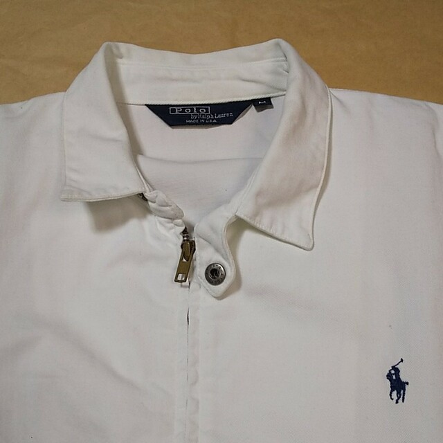 POLO RALPH LAUREN(ポロラルフローレン)のMADE in U.S.A. ラルフローレン スウｨングトップ Mサイズ メンズのジャケット/アウター(ブルゾン)の商品写真