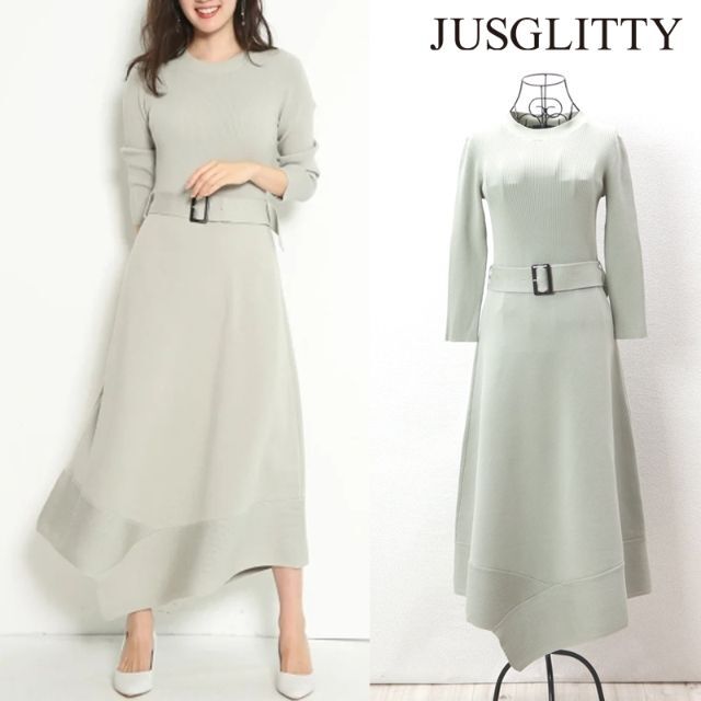 新品 JUSGLITTY ワンピ