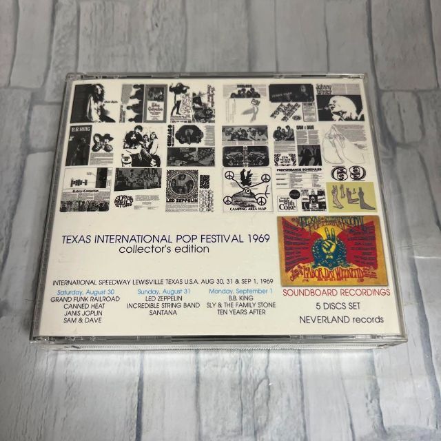 TEXAS INTERNATIONAL POP FESTIVAL 1969 エンタメ/ホビーのCD(ポップス/ロック(洋楽))の商品写真