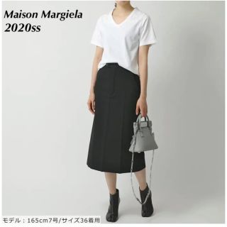 マルタンマルジェラ(Maison Martin Margiela)の20ss  メゾンマルジェラ ミディ丈 膝下 タイトスカート(フレア)(ひざ丈スカート)