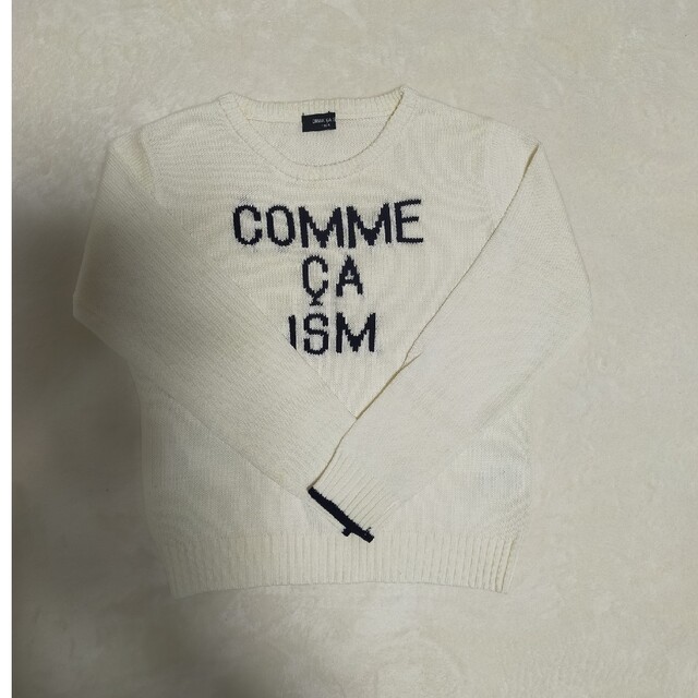 COMME CA ISM(コムサイズム)のトレーナー140 キッズ/ベビー/マタニティのキッズ服男の子用(90cm~)(ニット)の商品写真