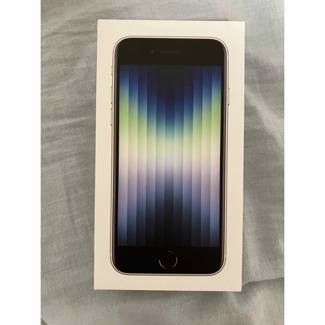 が大特価! Apple iPhone SE 第3世代 64GB スターライト MMYD3J ...