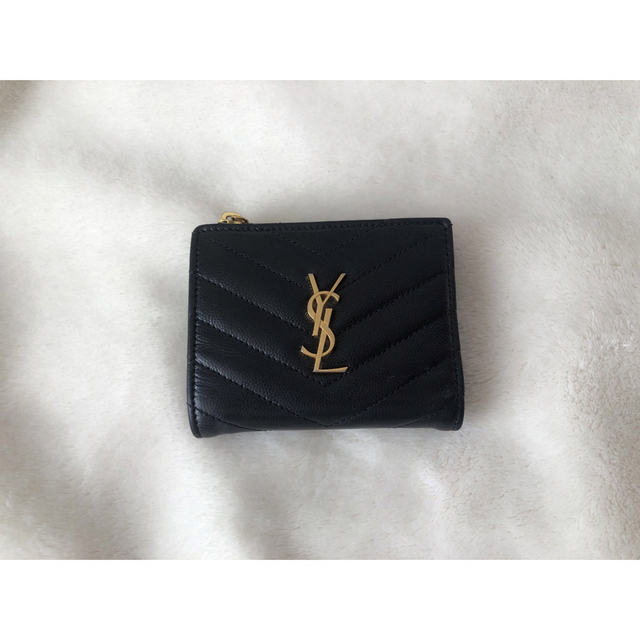 Saint Laurent(サンローラン)のSaint Laurentモノグラム バイフォールドウォレット レディースのファッション小物(財布)の商品写真