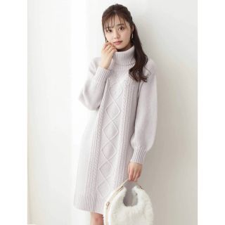 プロポーションボディドレッシング(PROPORTION BODY DRESSING)のPROPORTION BODY DRESSING ケーブルミニワンピース(ミニワンピース)