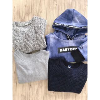 ベビードール(BABYDOLL)のキッズ　トップス4点セット(ニット/セーター)