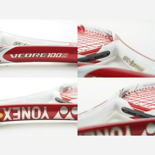 YONEX(ヨネックス)の中古 テニスラケット ヨネックス ブイコア 100エス 2011年モデル (G2)YONEX VCORE 100S 2011 スポーツ/アウトドアのテニス(ラケット)の商品写真