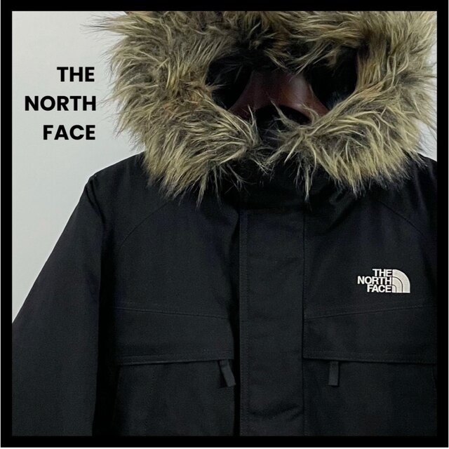 お値段 THE NORTH FACE ノースフェイス マクマードパーカ ダウン 黒 美