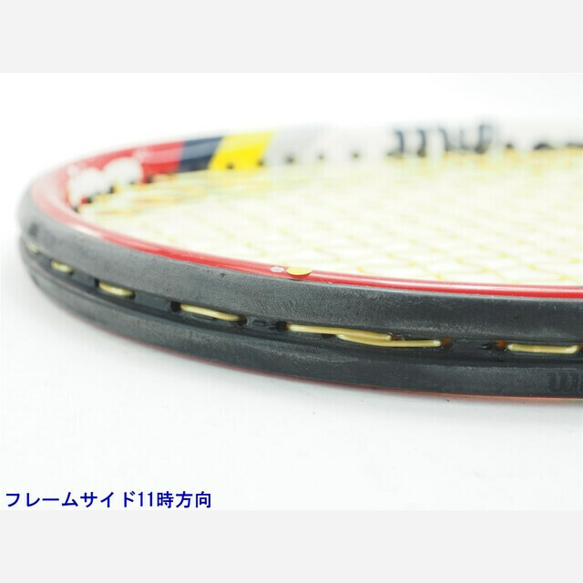 wilson(ウィルソン)の中古 テニスラケット ウィルソン スティーム プロ 95 2012年モデル (G2)WILSON STEAM PRO 95 2012 スポーツ/アウトドアのテニス(ラケット)の商品写真