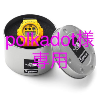 シュプリーム(Supreme)のpolkadot様 Supreme G-Shock Yellow(腕時計(デジタル))