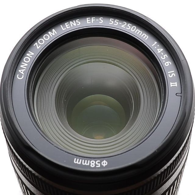 カメラ レンズ(ズーム) すぐ発送可能！ ⭐️手ぶれ補正⭐️望遠レンズ⭐️Canon EF-S 55-250mm 