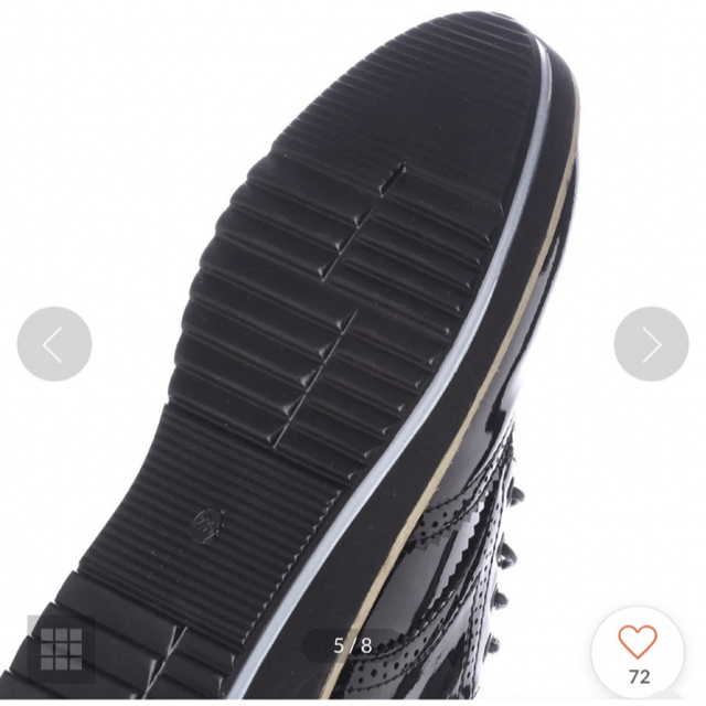 GeMini(ゲミニ―)のGeMini 厚底オックスフォードシューズ レディースの靴/シューズ(ローファー/革靴)の商品写真