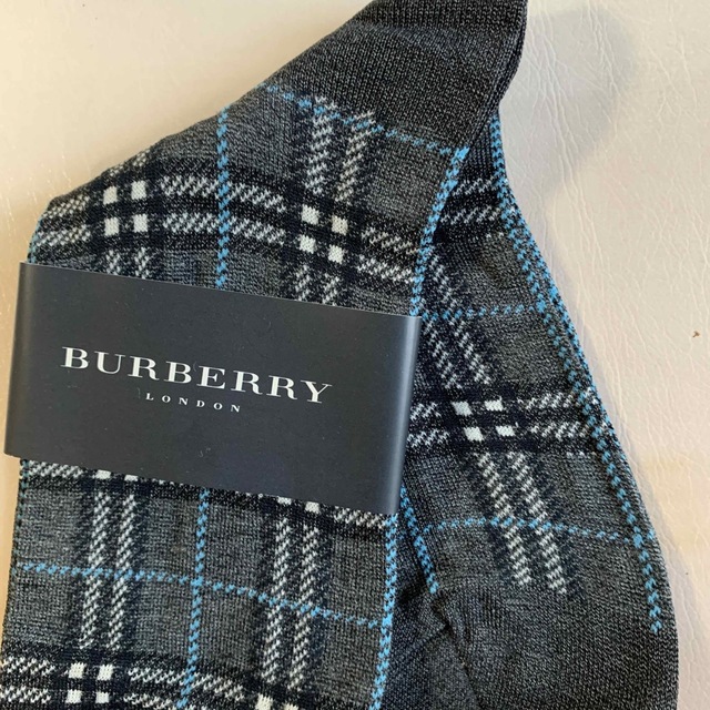 BURBERRY(バーバリー)のバーバリーレディース靴下　チェック柄のみ レディースのレッグウェア(ソックス)の商品写真