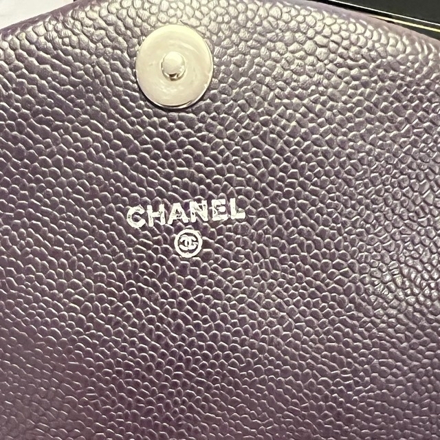 CHANEL(シャネル)の【超美品】シャネル CHANELハーフムーン チェーンウォレット　財布 レディースのバッグ(ショルダーバッグ)の商品写真
