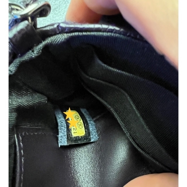 CHANEL(シャネル)の【超美品】シャネル CHANELハーフムーン チェーンウォレット　財布 レディースのバッグ(ショルダーバッグ)の商品写真