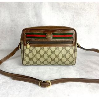 グッチ(Gucci)のGUCCI オールドグッチ ショルダーバッグ シェリーライン インターロック(ショルダーバッグ)