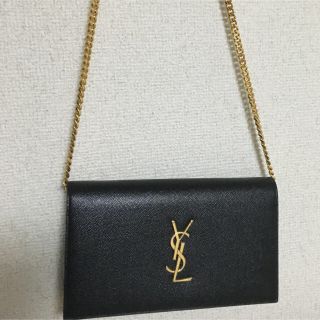 サンローラン(Saint Laurent)のSaintLaurentPARISウォレットチェーン(クラッチバッグ)