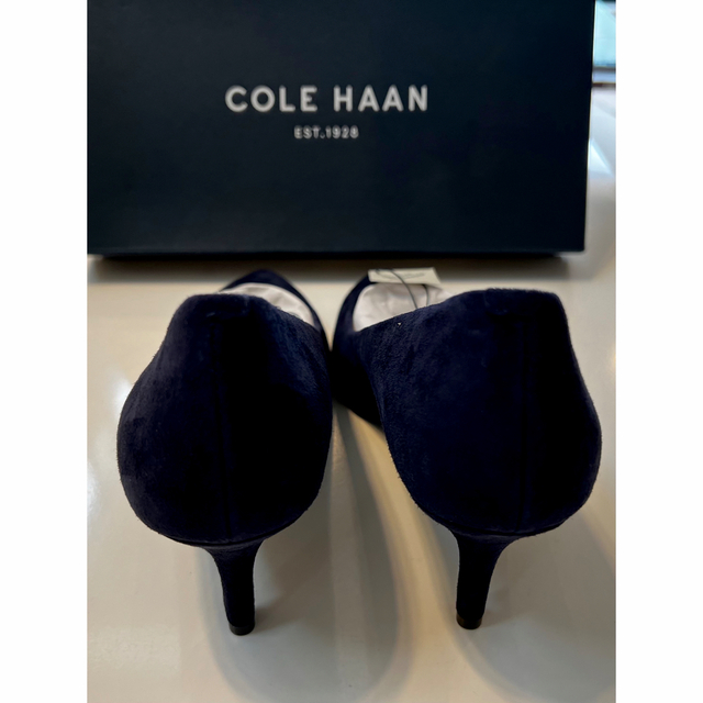 Cole Haan(コールハーン)の【新品】コールハーン　WP スウェード5.5B レディースの靴/シューズ(ハイヒール/パンプス)の商品写真
