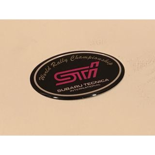 スバル(スバル)のスバル STi オーナメント エンブレム 純正品 正規品 希少(車種別パーツ)