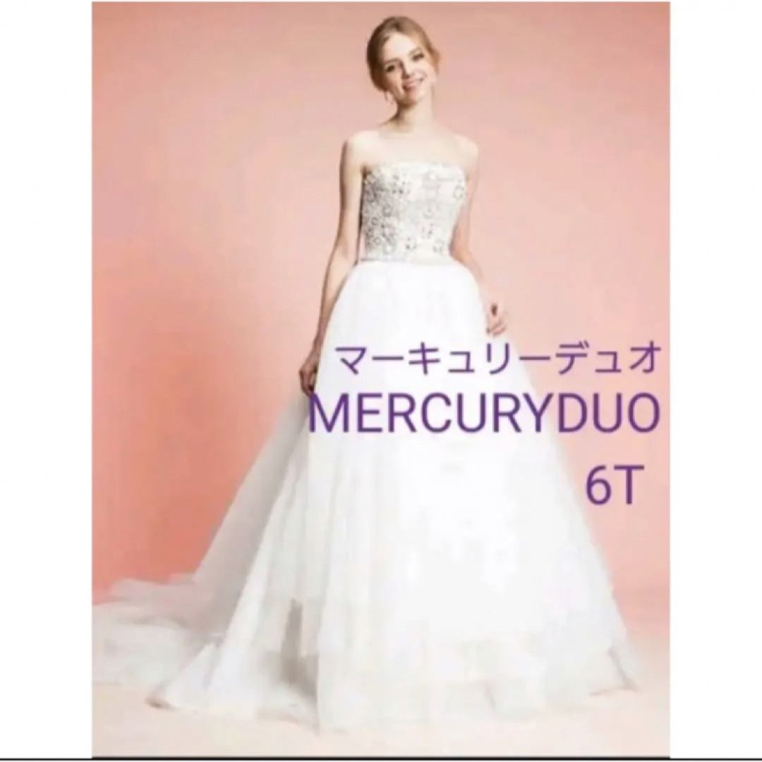 MERCURYDUO(マーキュリーデュオ)のMERCURYDUO マーキュリーデュオ ウェディングドレス 結婚式 レディースのフォーマル/ドレス(ウェディングドレス)の商品写真