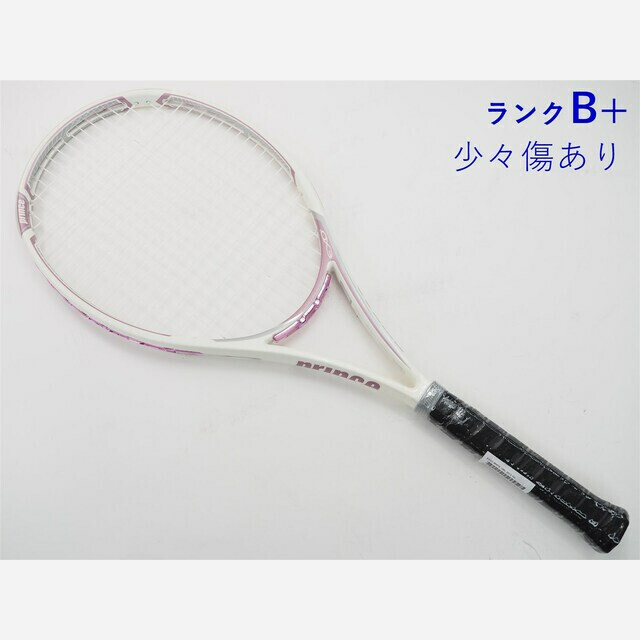 テニスラケット プリンス イーエックスオースリー ホワイト 100エル 2012年モデル (G2)PRINCE EXO3 WHITE 100L 2012G2装着グリップ