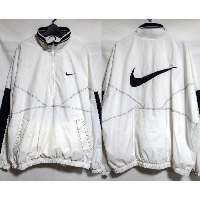 NIKE - 90s NIKE ナイキ プルオーバー 白タグ ビッグシルエット