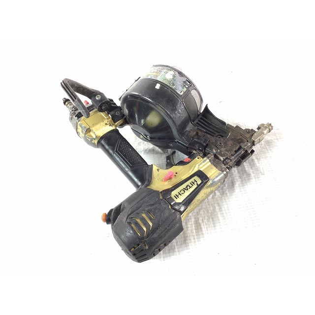 日立 - ☆中古品☆HITACHI 日立工機 65mm 高圧 ロール釘打機 日立 - ☆中古品☆HITACHI 日立工機 65mm 高圧 ロール釘打機