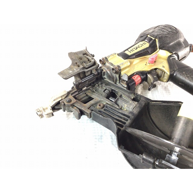 日立 - ☆中古品☆HITACHI 日立工機 65mm 高圧 ロール釘打機 日立 - ☆中古品☆HITACHI 日立工機 65mm 高圧 ロール釘打機