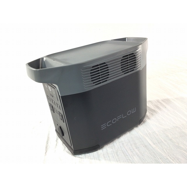 ☆極美品☆ ECOFLOW エコフロー ポータブル電源 EFD330 DELTA2/デルタ MAX出力1500W 家庭用 蓄電池 発電機 62346