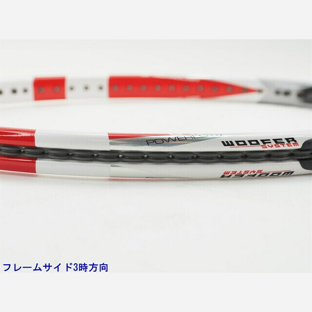 テニスラケット バボラ ピュアストーム 2011年モデル (G2)BABOLAT PURE STORM 2011G2装着グリップ