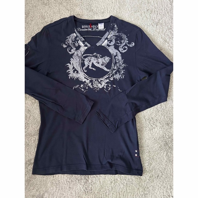 Parasuco(パラスコ)のPARASUCO 長袖カットソー　M size メンズのトップス(Tシャツ/カットソー(七分/長袖))の商品写真